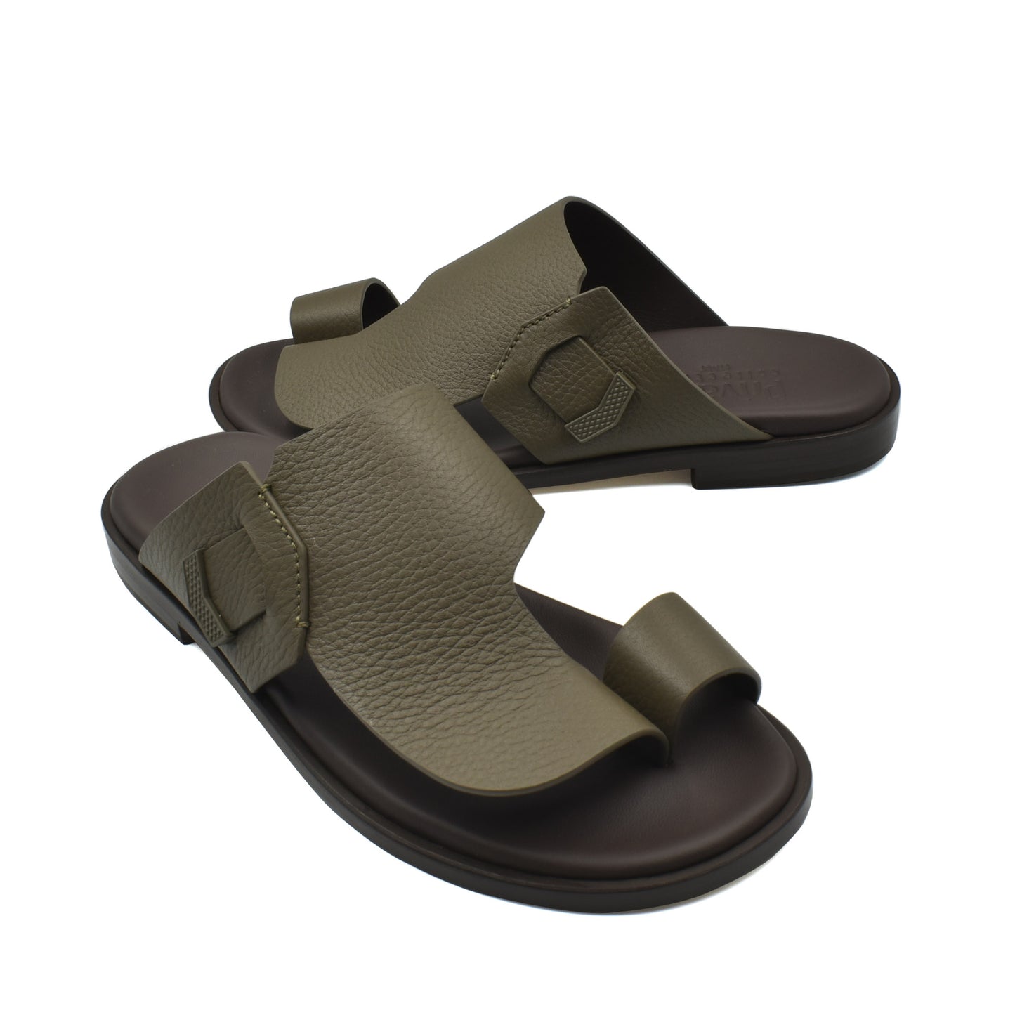 Laterale Piega Vela Deercalf Rubber Buckle