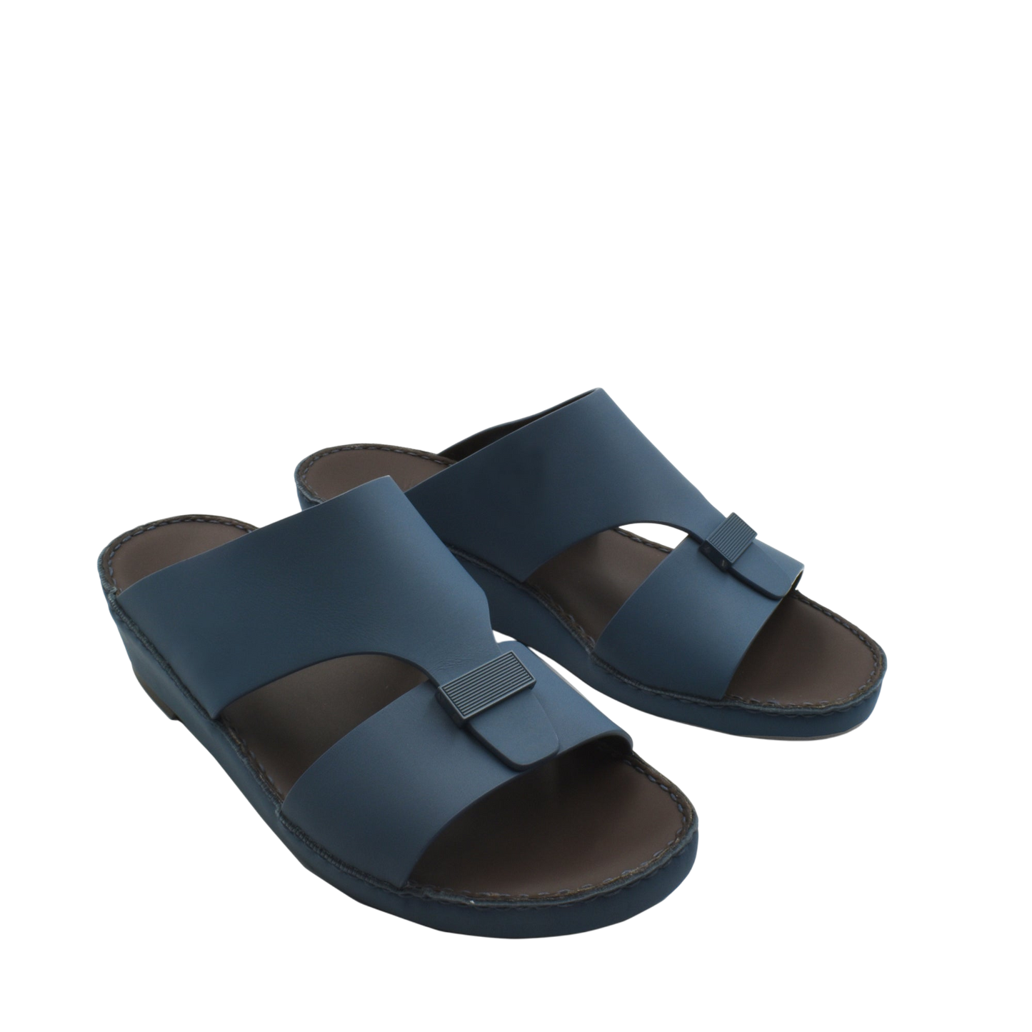 Blue Cerchio Gomato sandals with wide straps and cushioned footbed for comfortable wear
