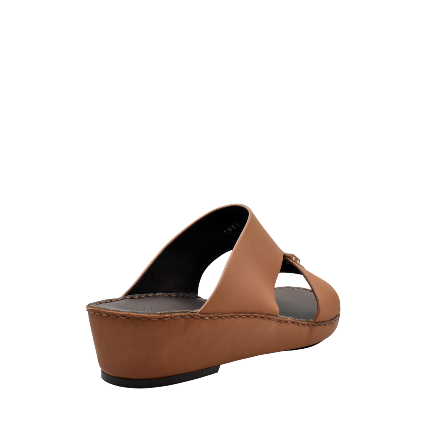Brown Cerchio Gomato sandals with wedge heel and open toe design from Private collection